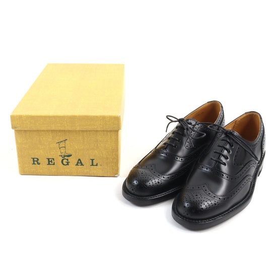 REGAL Leather shoes E3C1655 A J638 Main: Leather black mens 26 Used Authentic