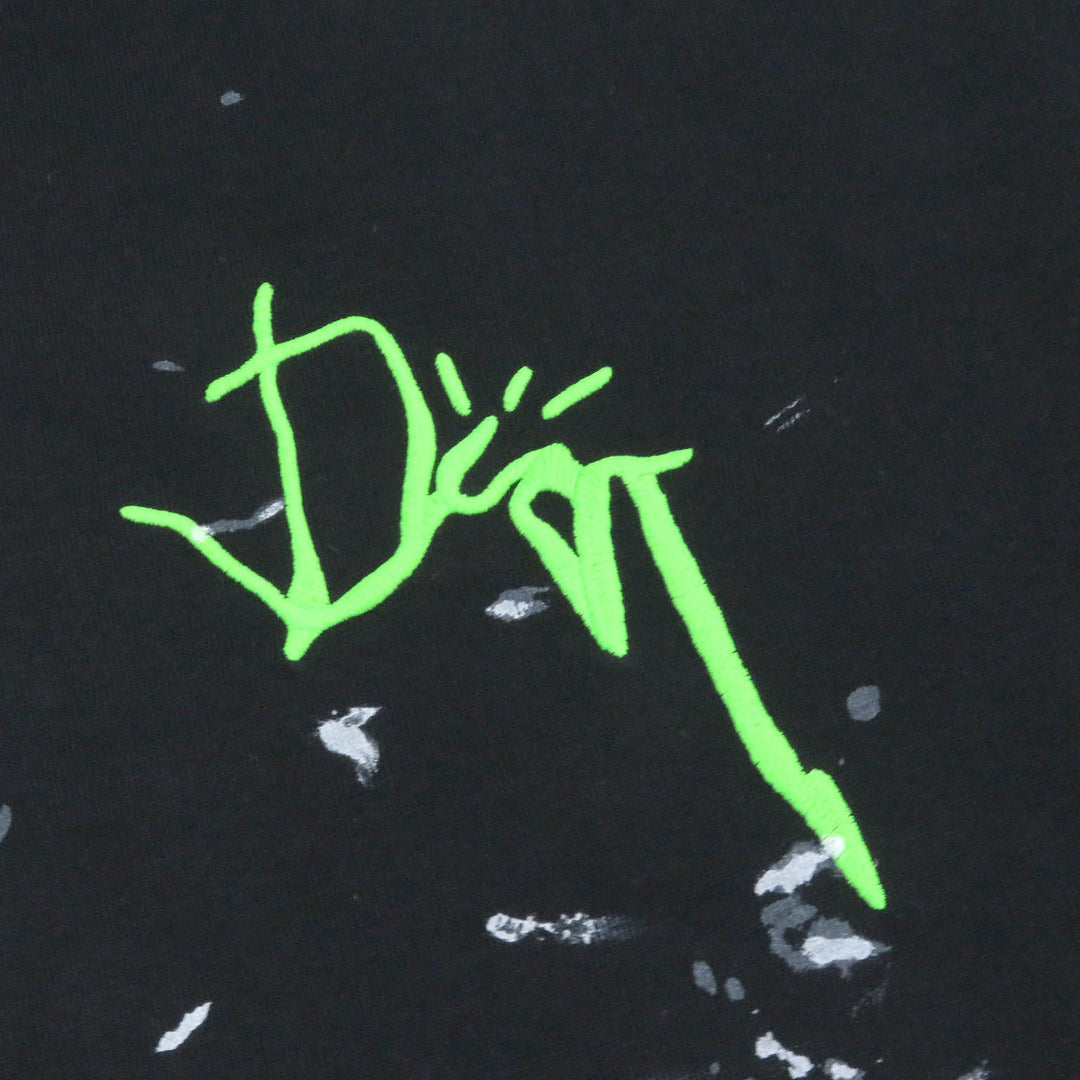 Dior HOMME Short sleeve T-shirt 283J685B0554 Main: 100% cotton black mens XS Used Authentic