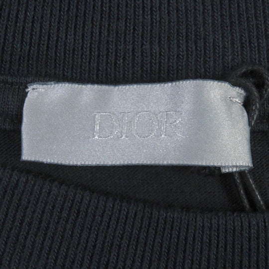 Dior HOMME Short sleeve T-shirt 283J685B0554 Main: 100% cotton black mens XS Used Authentic
