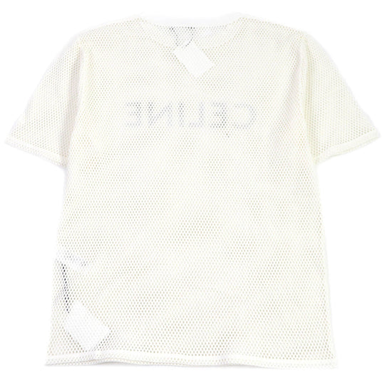 CELINE Short sleeve T-shirt 2X59A950P Main: 100% cotton white mens M Used Authentic