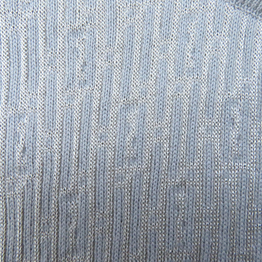 FENDI knit FZX849 Main: 67% wool, Main: 31% viscose, Main: 2% elastane gray Women 40 Used Authentic