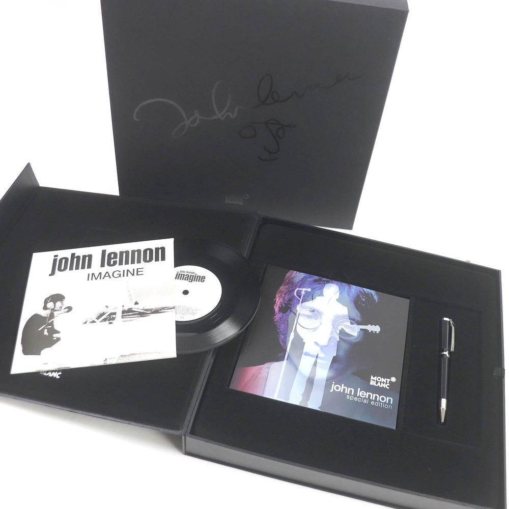 MONTBLANC Ballpoint pen resin Black Silver John Lennon Special Edition Donation Pen
