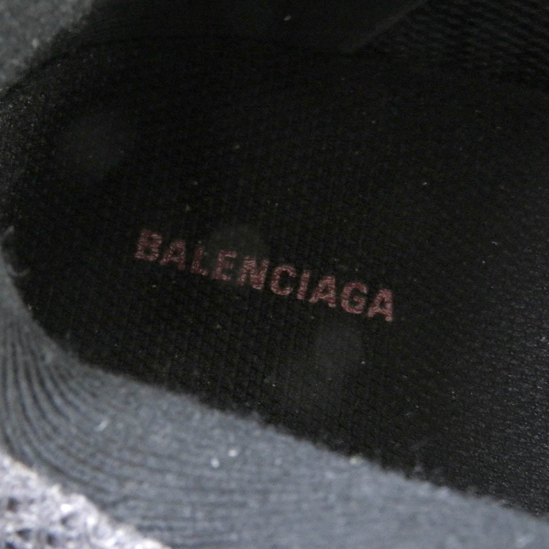 BALENCIAGA Low cut sneakers 542023 Leather black Track mens 41 Used Authentic