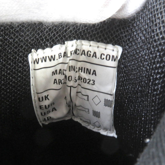BALENCIAGA Low cut sneakers 542023 Leather black Track mens 41 Used Authentic