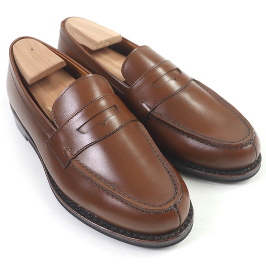 JALAN SRIWIJAYA loafers Main: Leather Brown mens 38 Used Authentic
