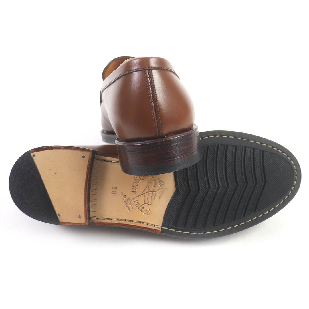 JALAN SRIWIJAYA loafers Main: Leather Brown mens 38 Used Authentic
