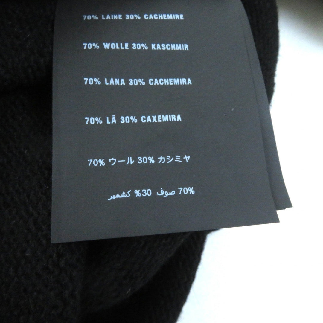 PRADA knit Main: 70% wool, Main: 30% cashmere black Women 40 Used Authentic