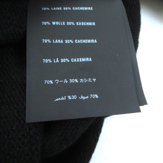 PRADA knit Main: 70% wool, Main: 30% cashmere black Women 40 Used Authentic
