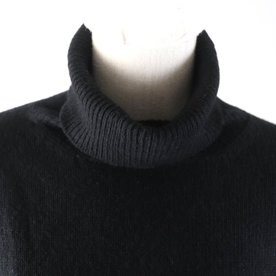 PRADA knit Main: 70% wool, Main: 30% cashmere black Women 40 Used Authentic