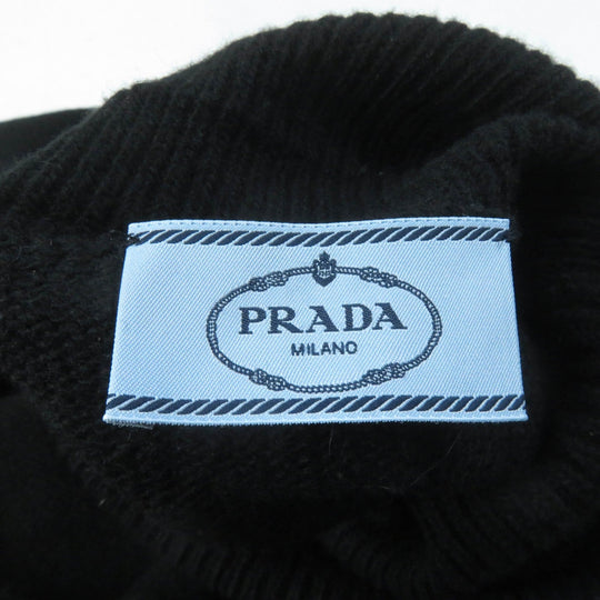 PRADA knit Main: 70% wool, Main: 30% cashmere black Women 40 Used Authentic