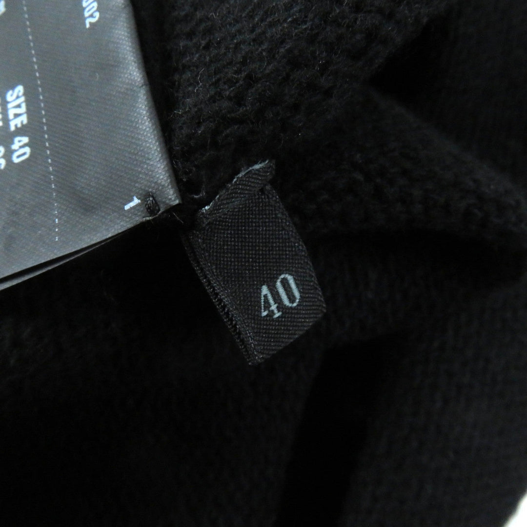 PRADA knit Main: 70% wool, Main: 30% cashmere black Women 40 Used Authentic