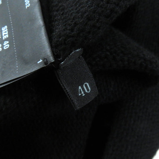 PRADA knit Main: 70% wool, Main: 30% cashmere black Women 40 Used Authentic