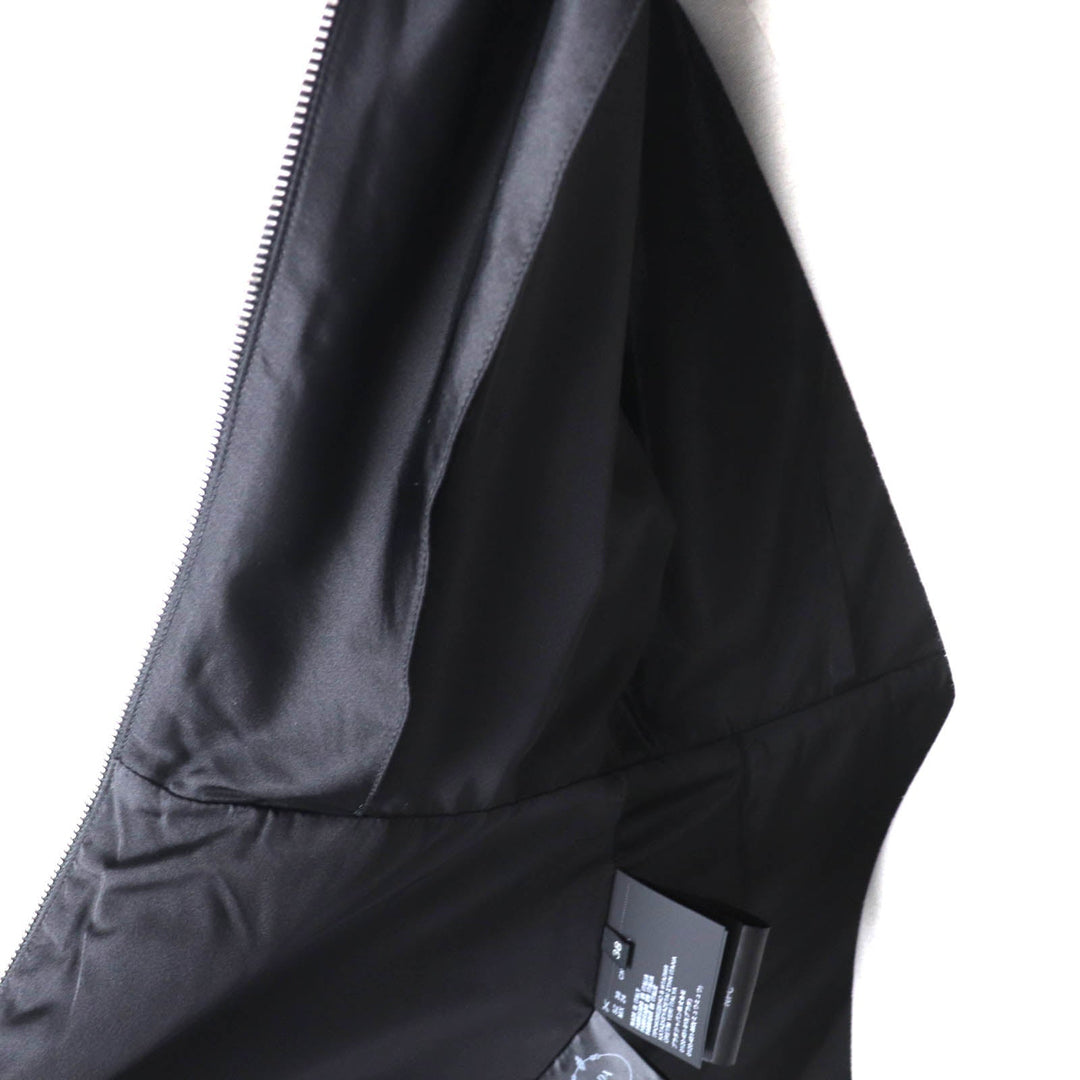 PRADA one piece P3C98 Main: 100% silk black Women 38 Used Authentic