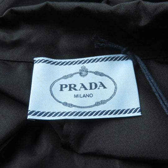 PRADA one piece P3C98 Main: 100% silk black Women 38 Used Authentic