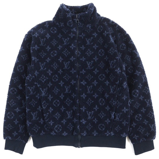 LOUIS VUITTON Blouson Main: 100% polyester Navy Blue type mens S Used Authentic