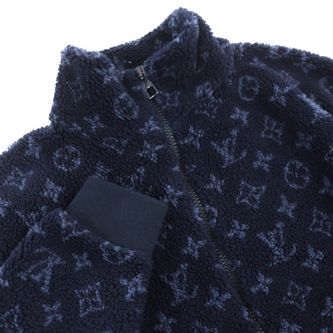 LOUIS VUITTON Blouson Main: 100% polyester Navy Blue type mens S Used Authentic