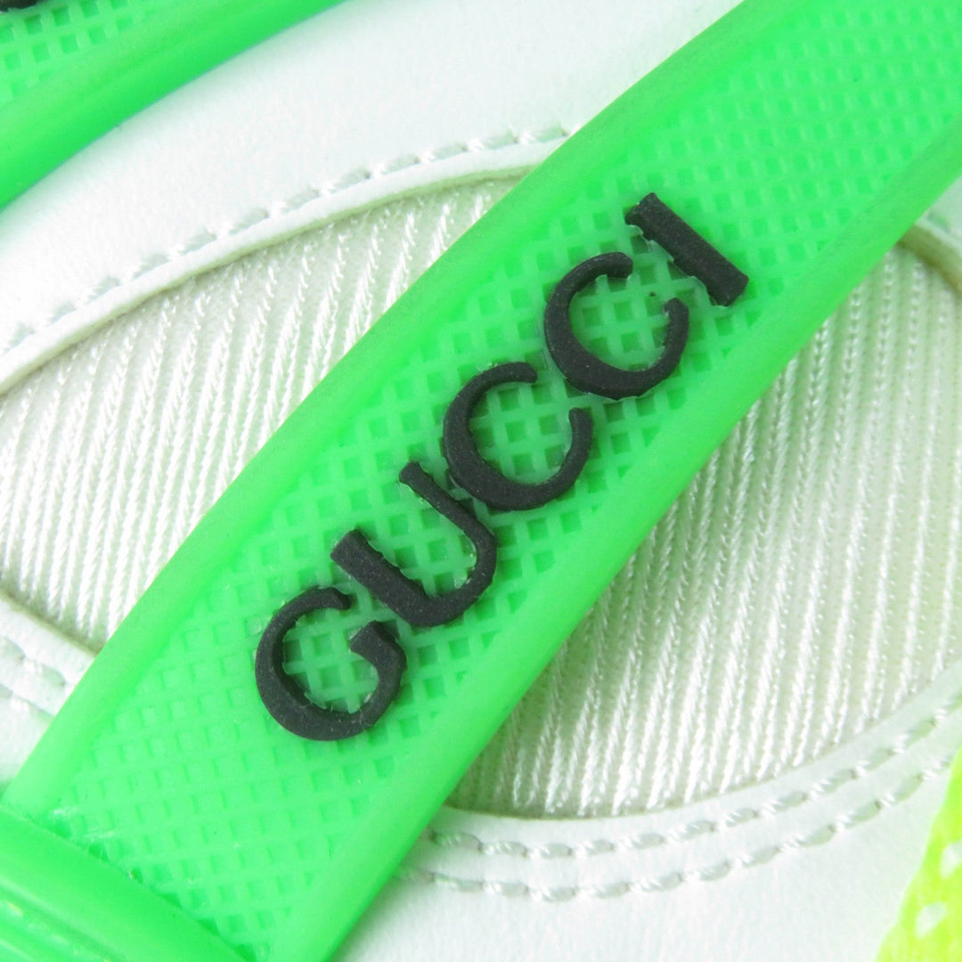 GUCCI High cut sneakers 661310 Main: Leather multicolor BASKET Women 37 Used Authentic