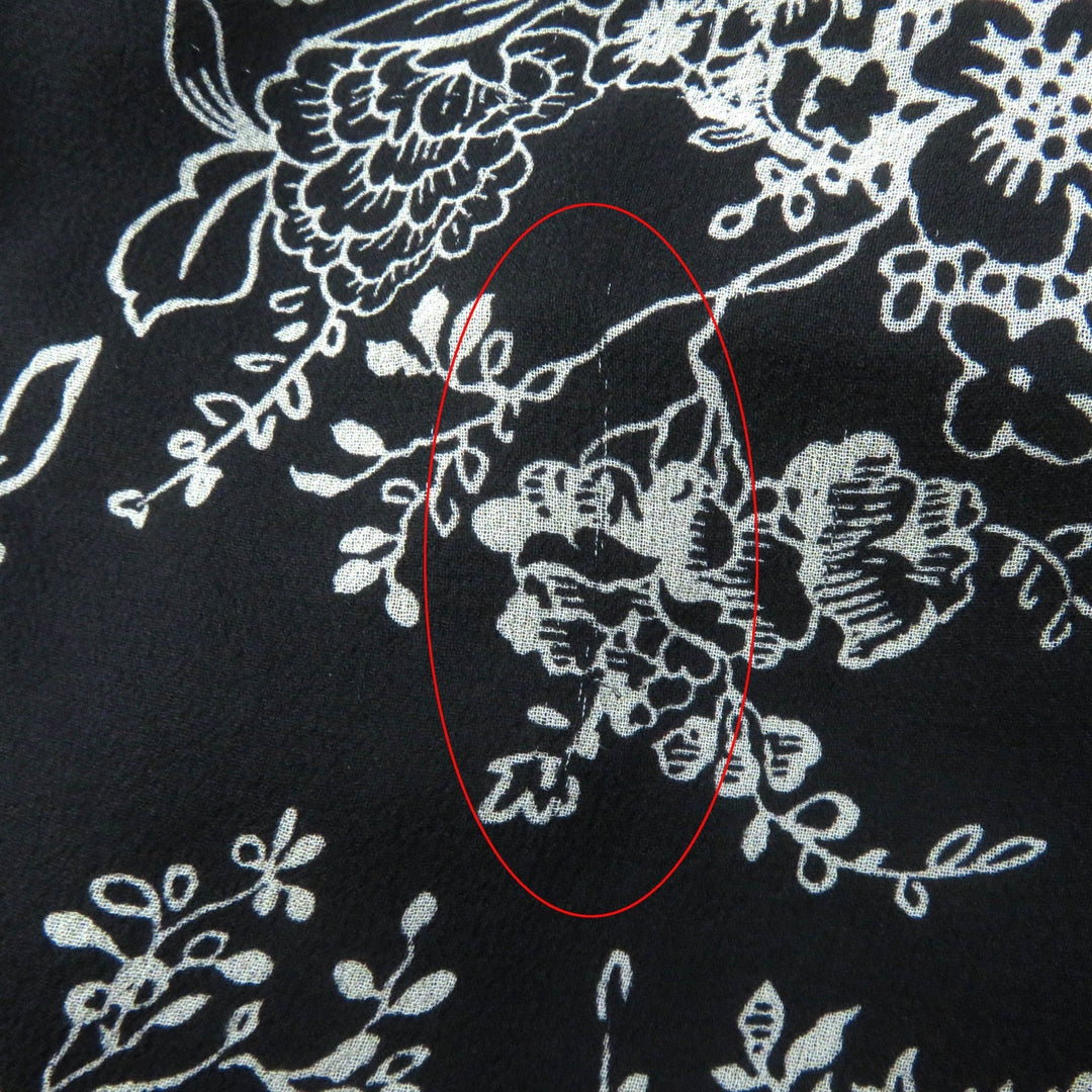 CELINE dress 2R13J545V Outer: 100% silk, Lining: 100% silk black Lavalliere mini dress Women 36 Used Authentic