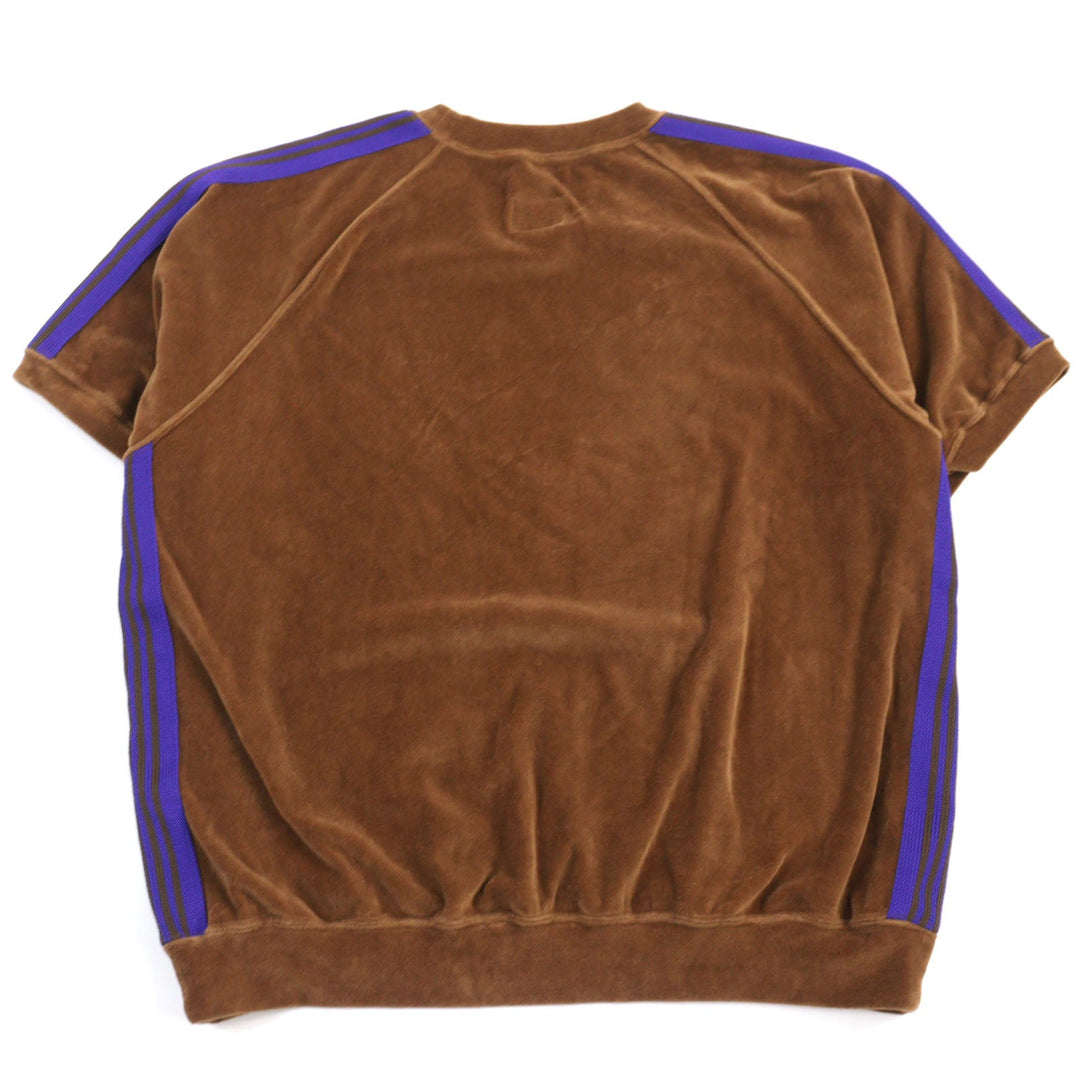 Needles setup KP433/KP435 Main: 80% cotton, Main: 20% polyester, Part: 100% polyester, Part: 100% rayon Brown purple mens S Used Authentic