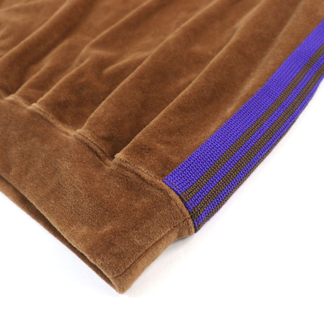 Needles setup KP433/KP435 Main: 80% cotton, Main: 20% polyester, Part: 100% polyester, Part: 100% rayon Brown purple mens S Used Authentic
