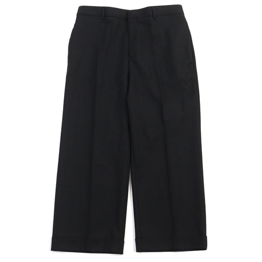 CELINE Pants 2P209673D Outer: 100% wool, Part: 100% cotton black mens 40 Used Authentic