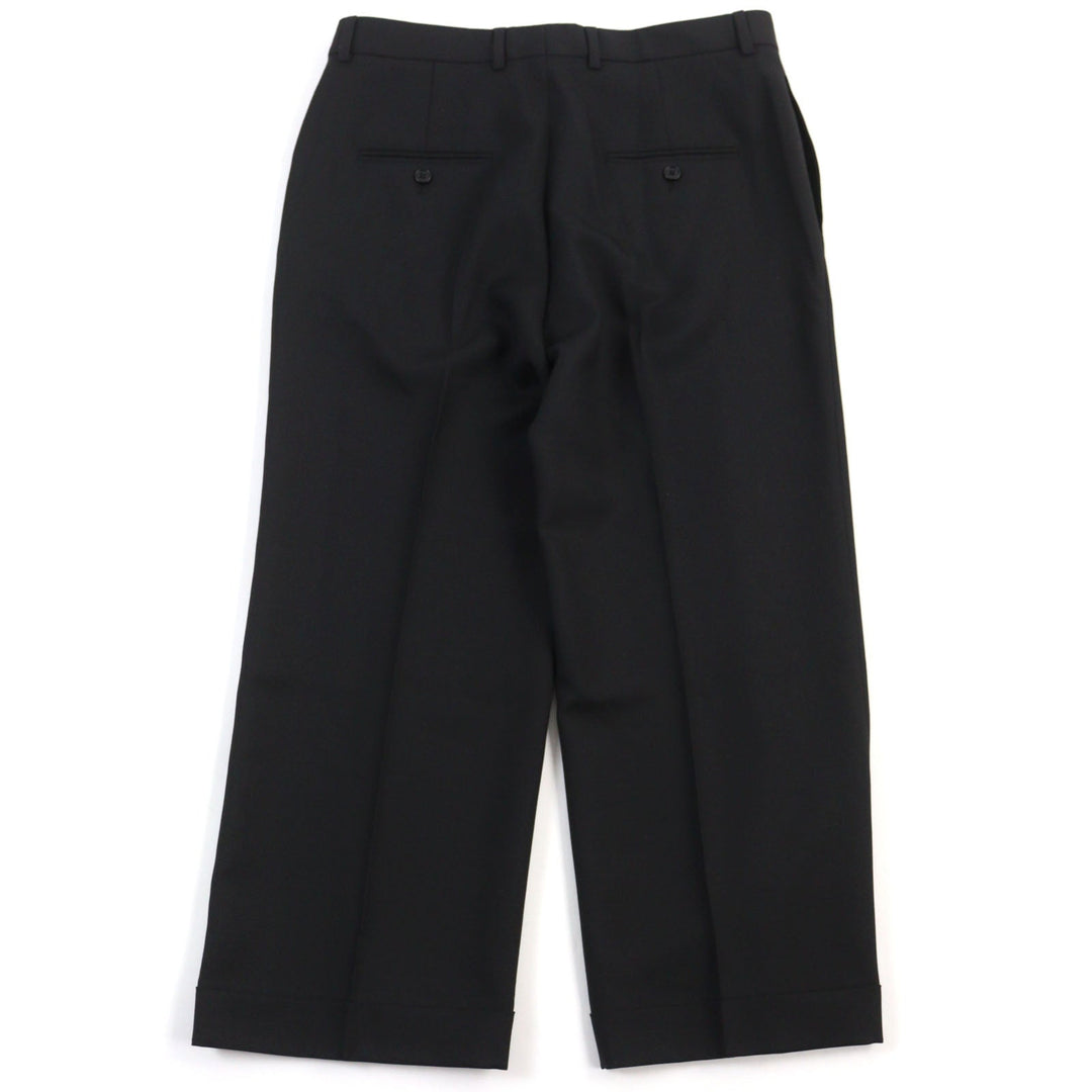 CELINE Pants 2P209673D Outer: 100% wool, Part: 100% cotton black mens 40 Used Authentic