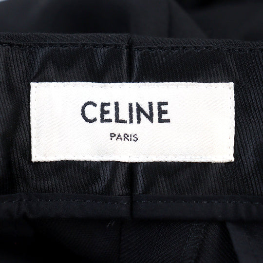 CELINE Pants 2P209673D Outer: 100% wool, Part: 100% cotton black mens 40 Used Authentic