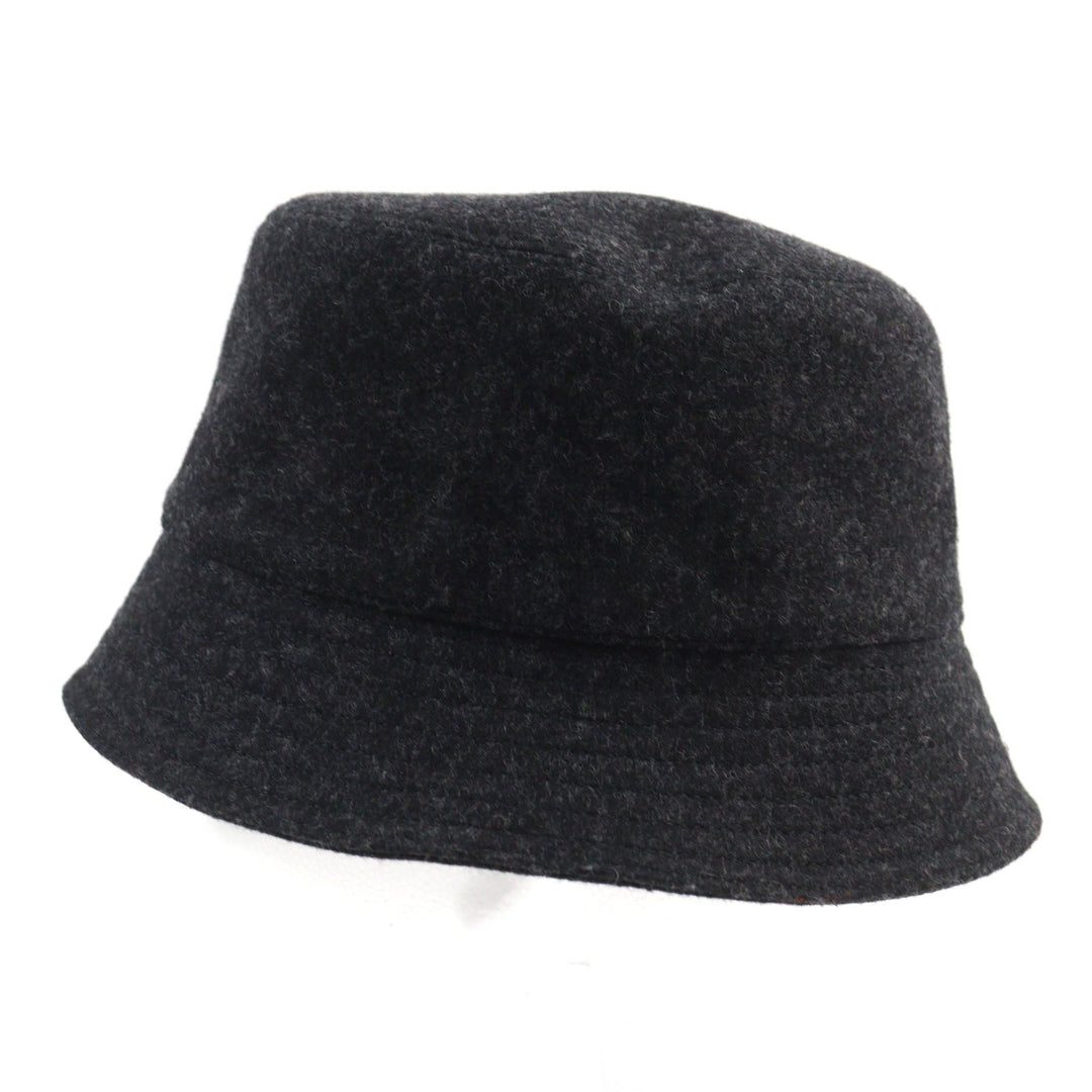 PRADA hat 2HC137 Outer: 100% wool, Lining: 100% cotton Dark gray mens M Used Authentic
