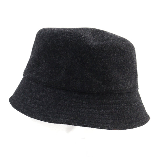 PRADA hat 2HC137 Outer: 100% wool, Lining: 100% cotton Dark gray mens M Used Authentic