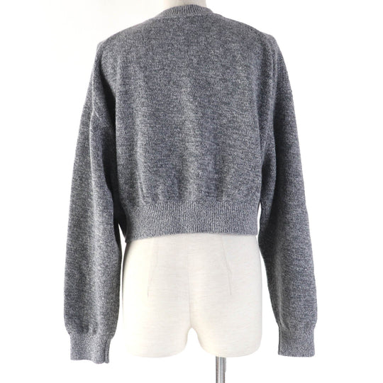 Alexander Wang cardigan 4KC4243015 cotton gray Women S Used Authentic