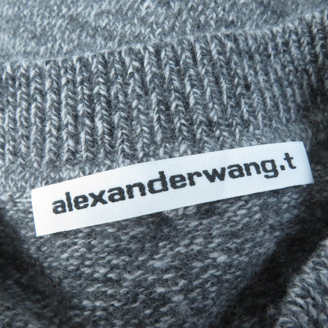 Alexander Wang cardigan 4KC4243015 cotton gray Women S Used Authentic