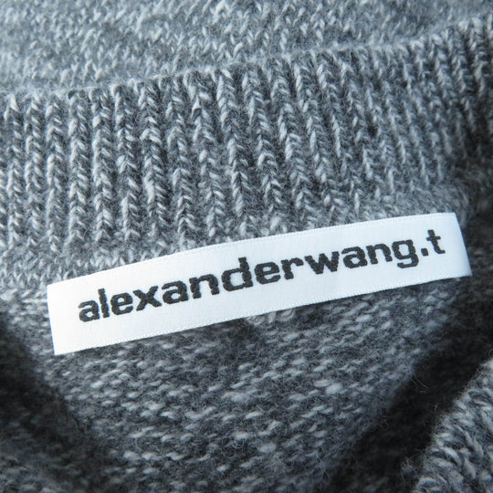 Alexander Wang cardigan 4KC4243015 cotton gray Women S Used Authentic