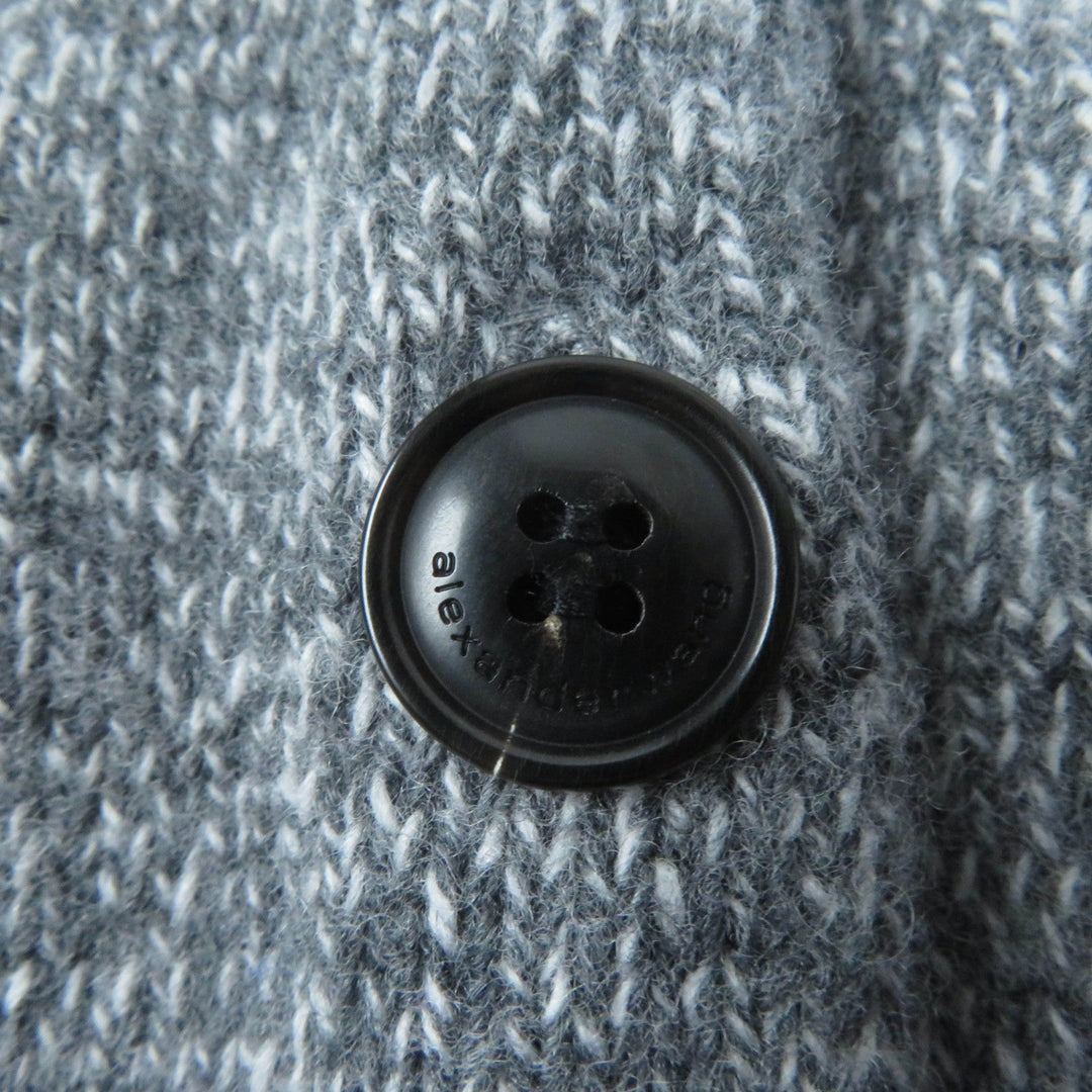 Alexander Wang cardigan 4KC4243015 cotton gray Women S Used Authentic