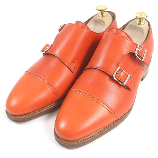 John Lobb Dress shoes Main: Leather Orange WILLIAM mens 7 Used Authentic