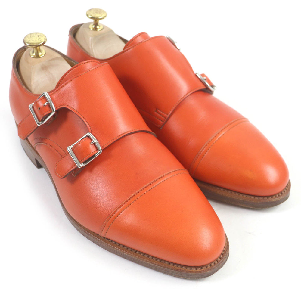 John Lobb Dress shoes Main: Leather Orange WILLIAM mens 7 Used Authentic