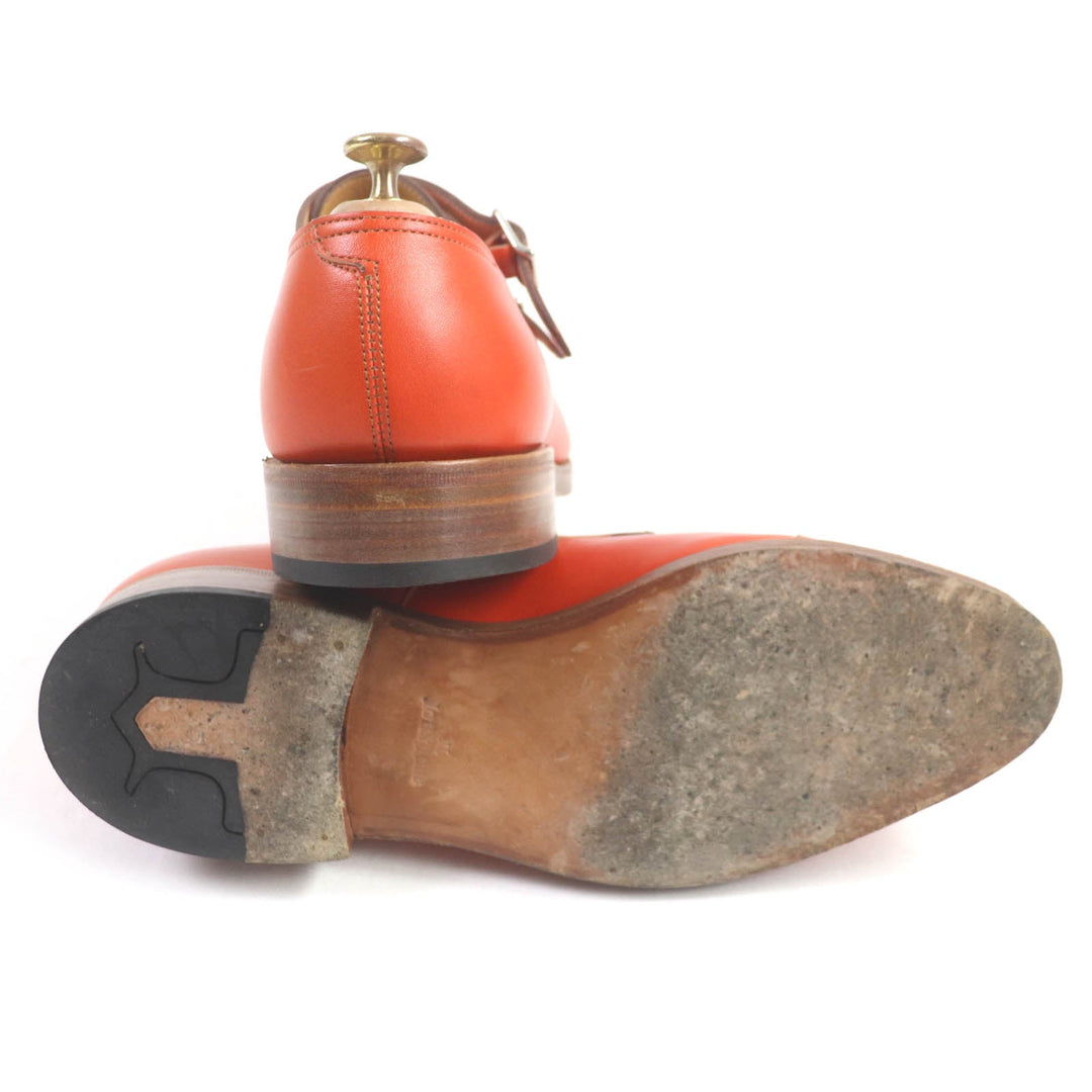 John Lobb Dress shoes Main: Leather Orange WILLIAM mens 7 Used Authentic