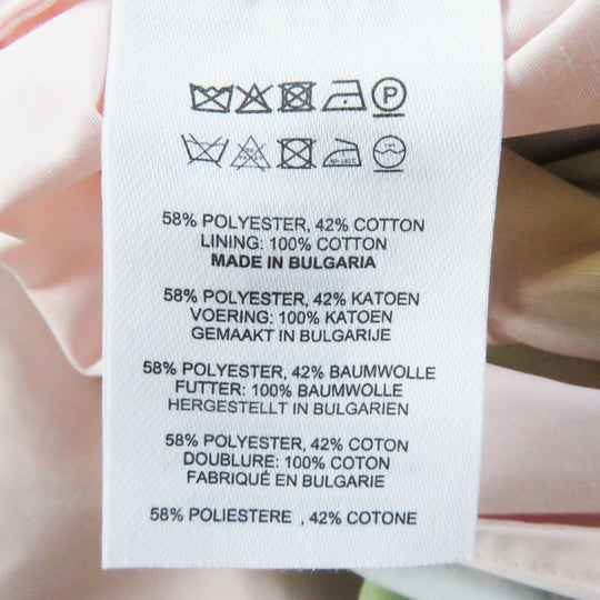 DRIES VAN NOTEN Long skirt Outer: 58% polyester, Outer: 42% cotton, Lining: 100% cotton Pink multi Women 34 Used Authentic