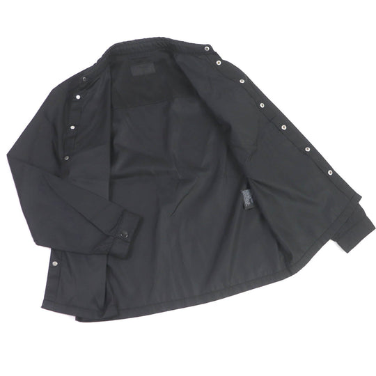 PRADA Blouson SC520 Main: 100% polyamide (nylon) black Re-Nylon Shirt mens S Used Authentic