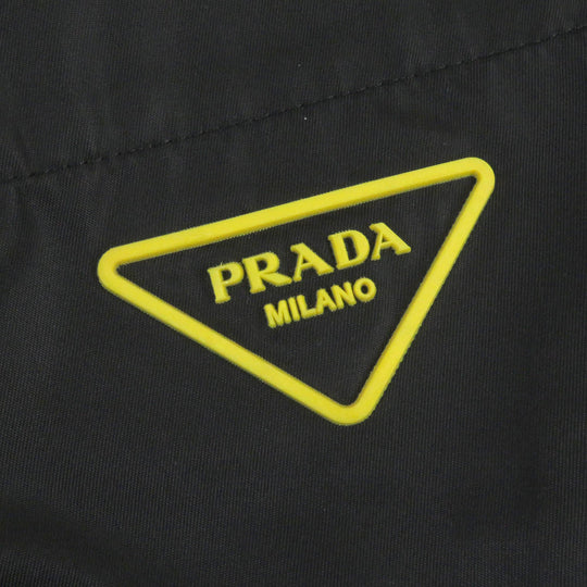 PRADA Blouson SC520 Main: 100% polyamide (nylon) black Re-Nylon Shirt mens S Used Authentic