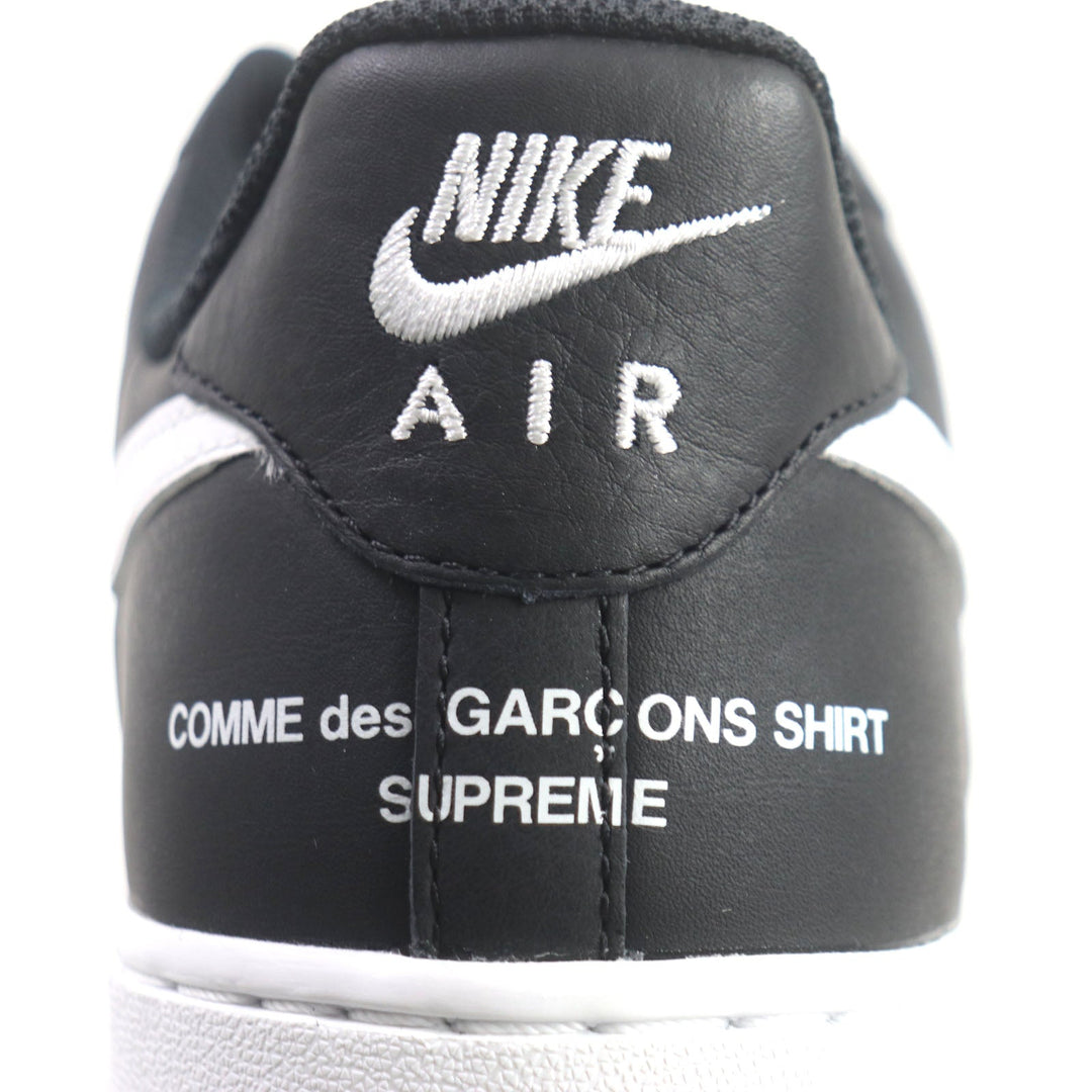 NIKE Low cut sneakers AR7623-001 Main: Leather black Nike CDG SHIRT Air Force 1Low mens 42.5 Used Authentic