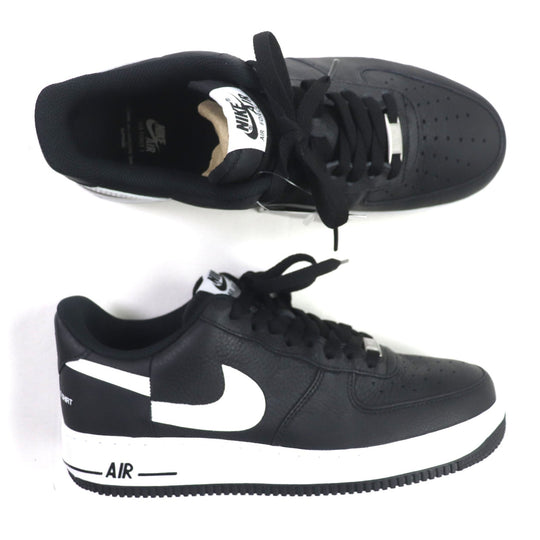 NIKE Low cut sneakers AR7623-001 Main: Leather black Nike CDG SHIRT Air Force 1Low mens 42.5 Used Authentic
