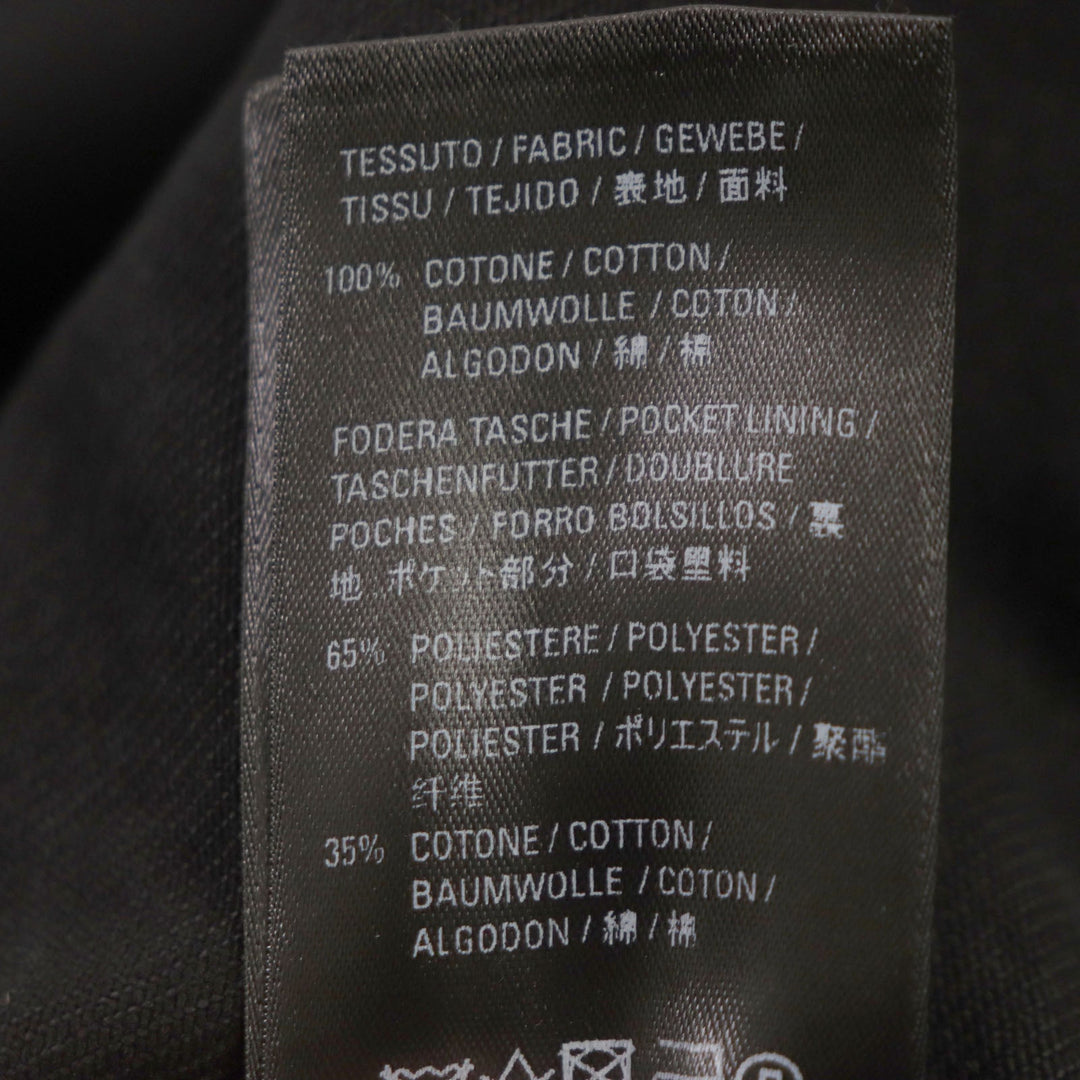 BALENCIAGA Denim Jacket 625989 Main: 100% cotton, Lining: 65% polyester, Lining: 35% cotton black mens 38 Used Authentic