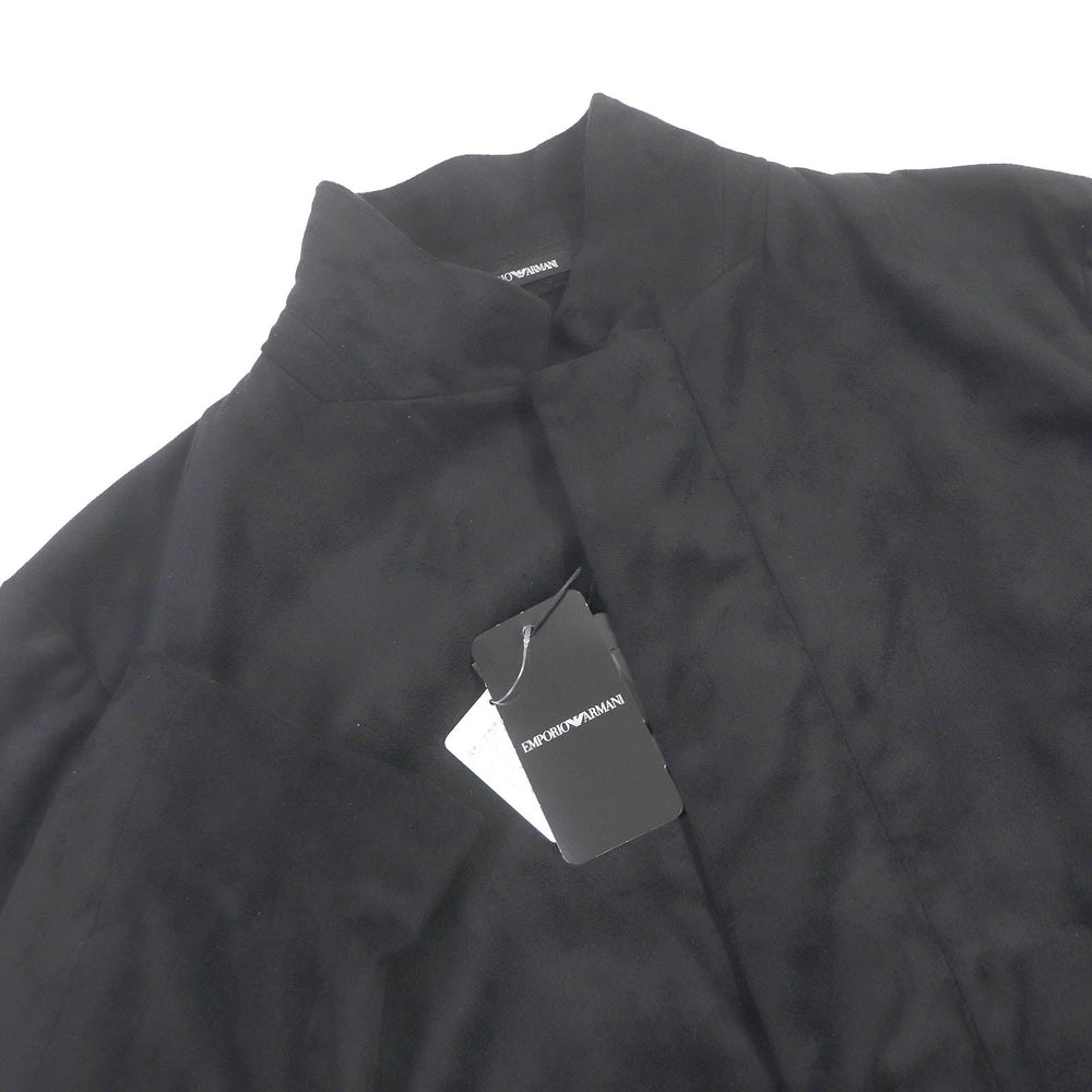 EMPORIO ARMANI Blouson 41G96S Outer: 100% polyester, Lining: 100% rayon, Part: 68% acetate, Part: 32% polyester black mens 52 Used Authentic