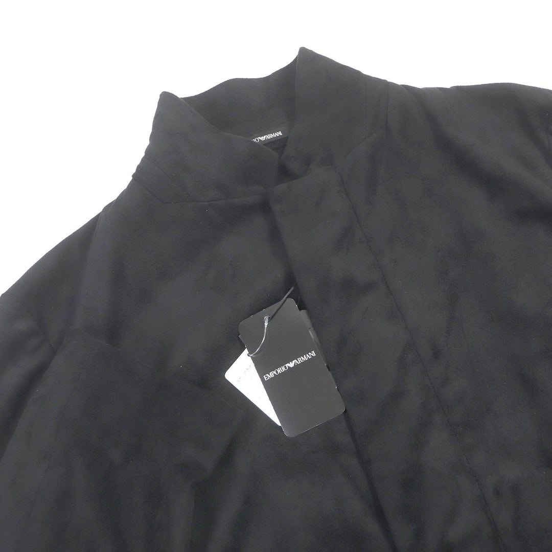 EMPORIO ARMANI Blouson 41G96S Outer: 100% polyester, Lining: 100% rayon, Part: 68% acetate, Part: 32% polyester black mens 52 Used Authentic