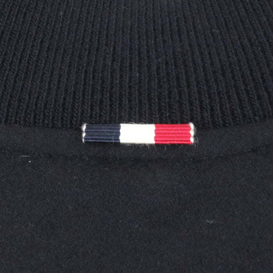 MONCLER Down vest Main: 100% nylon, Main: 100% wool, Lining: 100% nylon, Filling: 90% down, Filling: 10% feather Navy POLLUX GILET mens zero size Used Authentic