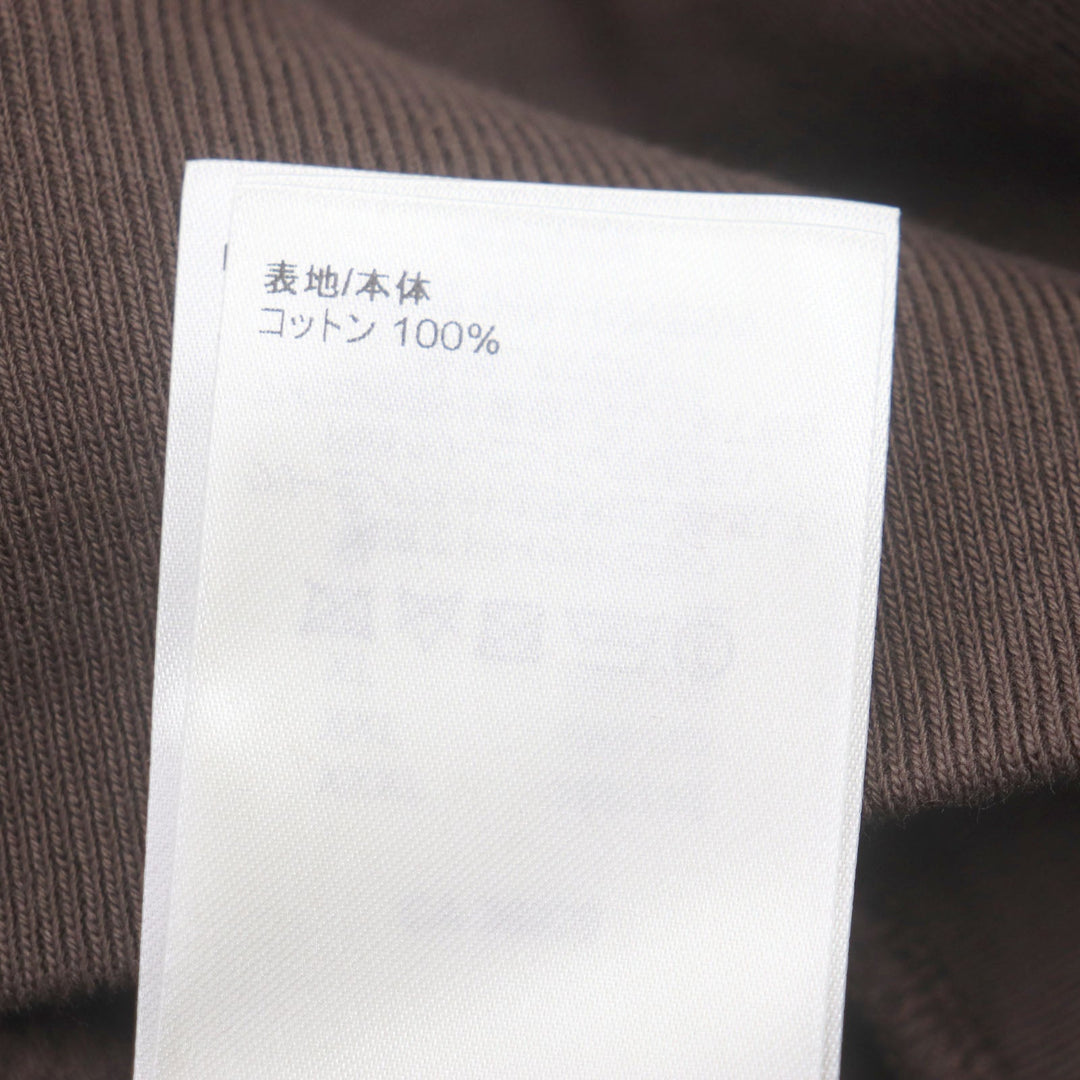 LOUIS VUITTON Hoodie Main: 100% cotton, some parts: 80% wool, some parts: 20% acrylic Brown GRAPHIC BEE PATCHED HOODIE Graphic Bee Patch Hoodie mens S Used Authentic