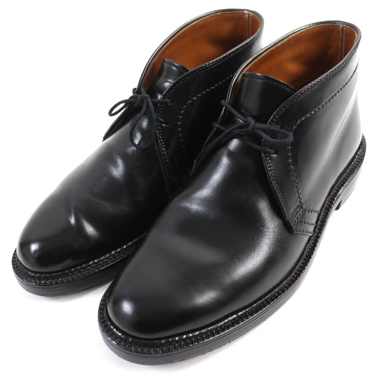 ALDEN boots 1339 Cordovan black mens 6 Used Authentic