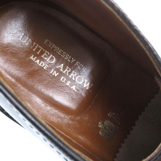 ALDEN boots 1339 Cordovan black mens 6 Used Authentic