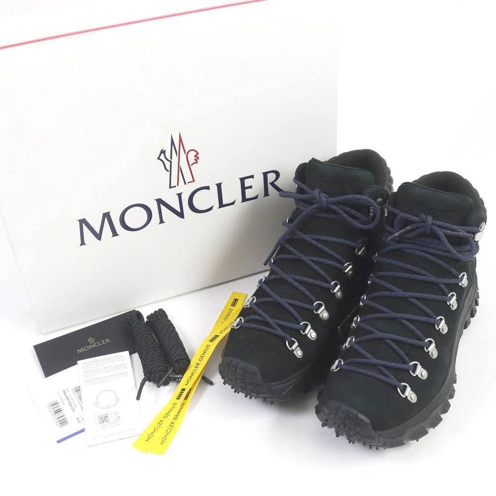 MONCLER GENIUS 7 boots Main: Suede leather black Hiroshi Fujiwara Fragment TRAILGRIP HIGH GTX mens 41 Used Authentic
