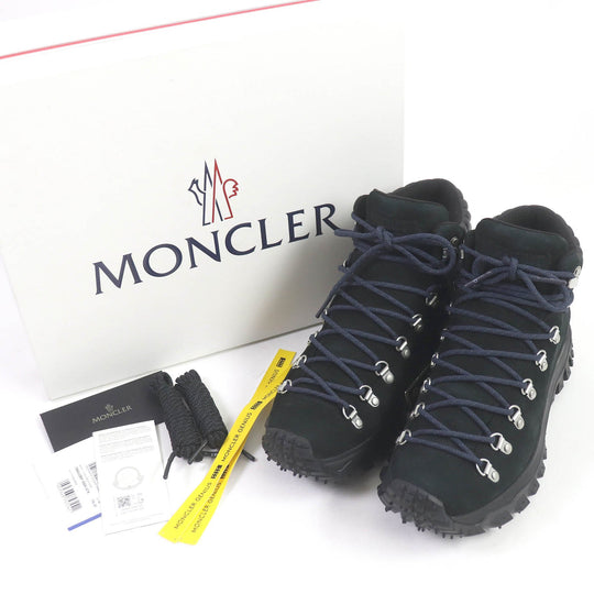 MONCLER GENIUS 7 boots Main: Suede leather black Hiroshi Fujiwara Fragment TRAILGRIP HIGH GTX mens 41 Used Authentic